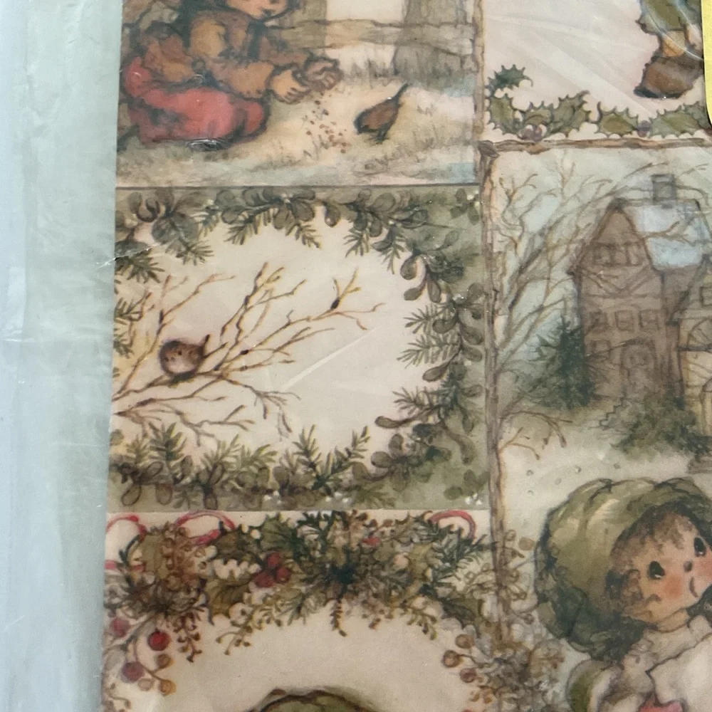 Vintage Hallmark Tiny Tim Wrapping Paper NWT